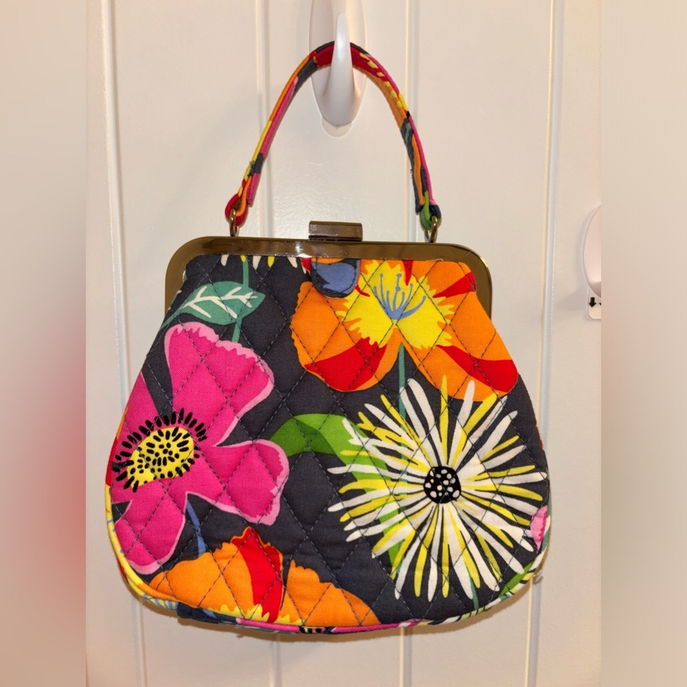 VERA BRADLEY Mini Frame Crossbody HandBag Retired 2013 Jazzy